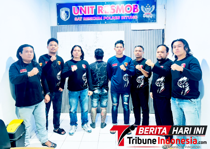 Tim URC Resmob Polres Bitung (Dok. Istimewa)