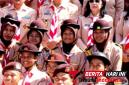 ‎Walikota Bitung, Hengky Honandar S.E, di dampingi Ketua TP PKK Bitung, Ny. Ellen Honandar Sondakh, S.E, dan Sekot Bitung Ir. Ignatius Rudy Theno, S.T., M.T., M.A.P (Ft. talia)