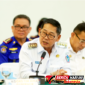 ‎Walikota Bitung Hengky Honandar S.E, saat mengikuti Rapat Koordinasi (Rakor) Penanganan Karhutla tingkat Provinsi Sulawesi Utara. (Dok. Istimewa)