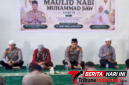 ‎Kapolres Bitung AKBP Arie Sulistyo Nugroho, S.H., S.I.K., M.H., bersama jajaran saat pelaksanaan Maulid Nabi Muhammad SAW. (Dok. Istimewa)
‎