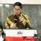 ‎Walikota Bitung Hengky Honandar S.E, saat menghadiri ibadah serah terima jabatan yang berlangsung di Gereja GMIM Sion Madidir, (Dok. Istimewa)
