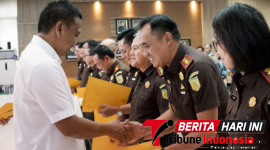 Kepala Kejaksaan Negeri Bitung, Erwin Widihantono, S.H., M.H., mengikuti 
‎Pelantikan Pengurus Cabang Gojukai Indonesia Kabupaten/Kota se-Provinsi Sulawesi Utara dan Pelantikan Panitia KARATE OPEN TOURNAMENT 