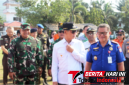 ‎Dandim 1310/Bitung Dewa Made DJ, bersama Walikota Bitung, Hengky Honandar S.E, dan Kadis Damkar Kota Bitung, Edij Rudij Ponamon, S.Sos., (Dok. Istimewa)
‎