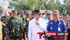 Dandim 1310/Bitung Dewa Made DJ, bersama Walikota Bitung, Hengky Honandar S.E, dan Kadis Damkar Kota Bitung, Edij Rudij Ponamon, S.Sos., (Dok. Istimewa)
