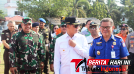 ‎Dandim 1310/Bitung Dewa Made DJ, bersama Walikota Bitung, Hengky Honandar S.E, dan Kadis Damkar Kota Bitung, Edij Rudij Ponamon, S.Sos., (Dok. Istimewa)
‎