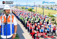 GM Pelindo, James David Hukum, Pimpin Apel K3. (Dok. Istimewa)