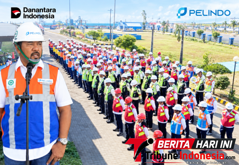 ‎GM Pelindo, James David Hukum, Pimpin Apel K3. (Dok. Istimewa)