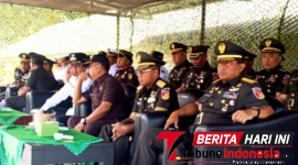 Walikota Bitung, Hengky Honandar S.E., saat menghadiri kegiatan Upacara Penutupan Pendidikan Pertam Tamtama Infanteri TNI AD Gel. II TA. 2026. (Ft. talia)
‎