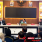 ‎Walikota Bitung, Hengky Honandar, S.E, saat hadir dalam kegiatan Visitasi Kepemimpinan Nasional (VKN) Pelatihan Kepemimpinan Nasional (PKN) Tingkat II Angkatan XXIII BPSDMD Provinsi Sulawesi Utara Tahun 2026. (Ft. talia)