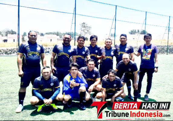 Tim Futsal Jurnalis Biro Bitung. (Dok. Istimewa)