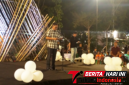 Mewakili Dankodaeral VIII, Laksda TNI Dery Triesananto Suhendi, S.E., M.Tr.Opsla, Wadan Kodaeral VIII, Laksma Pertama TNI Tony Herdijanto, S.E., M.Sc. saat membacakan Amanat Dankodaeral di penutupan HUT Aertembag. (ft. talia)
