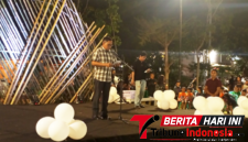 Mewakili Dankodaeral VIII, Laksda TNI Dery Triesananto Suhendi, S.E., M.Tr.Opsla, Wadan Kodaeral VIII, Laksma Pertama TNI Tony Herdijanto, S.E., M.Sc. saat membacakan Amanat Dankodaeral di penutupan HUT Aertembag. (ft. talia)