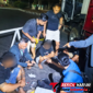 Tim Opsnal Satuan Reserse Narkoba Polres Bitung Saat mengamankan 2 Terduga Pelaku di Term. Tangkoko. (ft. Istimewa)
‎