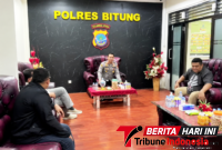 Kapolres Bitung, AKBP Arie Sulistyo Nugroho, S.I.K., S.H., M.H., Saat melakukan mediasa. (Dok. Istimewa)