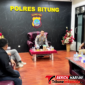 Kapolres Bitung, AKBP Arie Sulistyo Nugroho, S.I.K., S.H., M.H., Saat melakukan mediasa. (Dok. Istimewa)