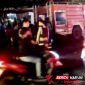 Mobil Damkar Pemkot Bitung, yang berada di lokasi beserta Personel Polres Bitung, (ft. Wempi Padu)
