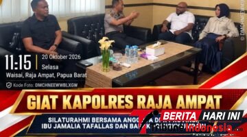 Kapolres Raja Ampat Perkuat Sinergi dengan Anggota DPR Papua Barat Daya Jamalia Tafalas dan Frangky Umpain