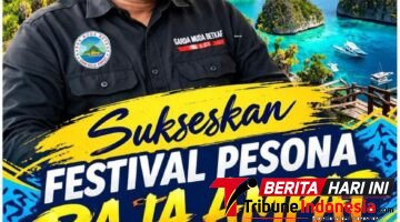 Ketua GMB Fransiskus Mambrasar Apresiasi Pembukaan Festival Pesona Raja Ampat 2026
