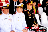 kapolres Bitung, AKBP Arie Sulistyo Nugroho, S.I.K., M.H. saat Upacara Hari Kesaktian Pancasil 2026. (Dok. Istimewa)