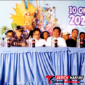 Walikota Bitung, Hengky Honandar, S.E, bersama Dansatrol Kodaeral VIII, Kolonel Laut (P) Marvill Marfel Frits E.D., S.E., M.Tr.Hanla. CRMP. Saat Menjawab pertanyaan para jurnalis di konferensi pers. (ft. talia)