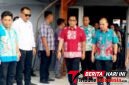 Wadan Kodaeral VIII, Laksma Pertama TNI Tony Herdijanto, S.E., M.Sc. Saat tiba di Markas Satrol Kodaeral VIII Bitung. (ft. talia)