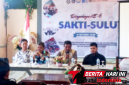 Ketua Sakti Sulut. Arnold Hiborang, saat memberikan penyampaiannya di HUT Sakti Ke-6 Sulut. (ft. talia)