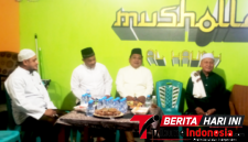Wawali Randito Maringka, S.Sos. bersama Kapolres Bitung, AKBP Arie Sulistyo Nugroho, S.I.K., S.H., M.H., di penutupan Arbain Maulid Nabi Muhammad SAW. (ft. talia)
