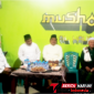 Wawali Randito Maringka, S.Sos. bersama Kapolres Bitung, AKBP Arie Sulistyo Nugroho, S.I.K., S.H., M.H., di penutupan Arbain Maulid Nabi Muhammad SAW. (ft. talia)