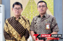 Walikota Bitung, Hengky Honandar, S.E, bersama Direktur Penanganan Aset Barang Bukti Ditjen Gakkum Kementerian ESDM, Ryllo Ashuri Panay, AP., MM., (ft. Kabag. Protokol Bitung)