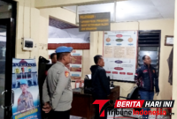 Kapolres Bitung AKBP Arie Sulistyo Nugroho, S.I.K., M.H., Saat turun langsung melakukan inspeksi mendadak. (ft. humas polres bitung)