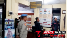 Kapolres Bitung AKBP Arie Sulistyo Nugroho, S.I.K., M.H., Saat turun langsung melakukan inspeksi mendadak. (ft. humas polres bitung)