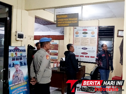 Kapolres Bitung AKBP Arie Sulistyo Nugroho, S.I.K., M.H., Saat turun langsung melakukan inspeksi mendadak. (ft. humas polres bitung)